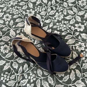 Castaner Navy Espadrilles